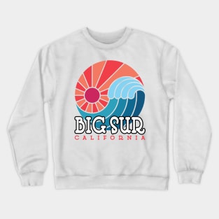 Big Sur California Wave Crewneck Sweatshirt